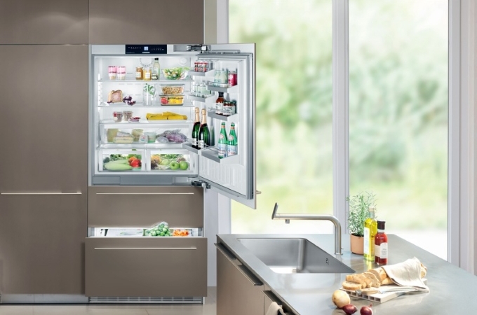 Встраиваемый холодильник Side by Side Liebherr ECN 6156